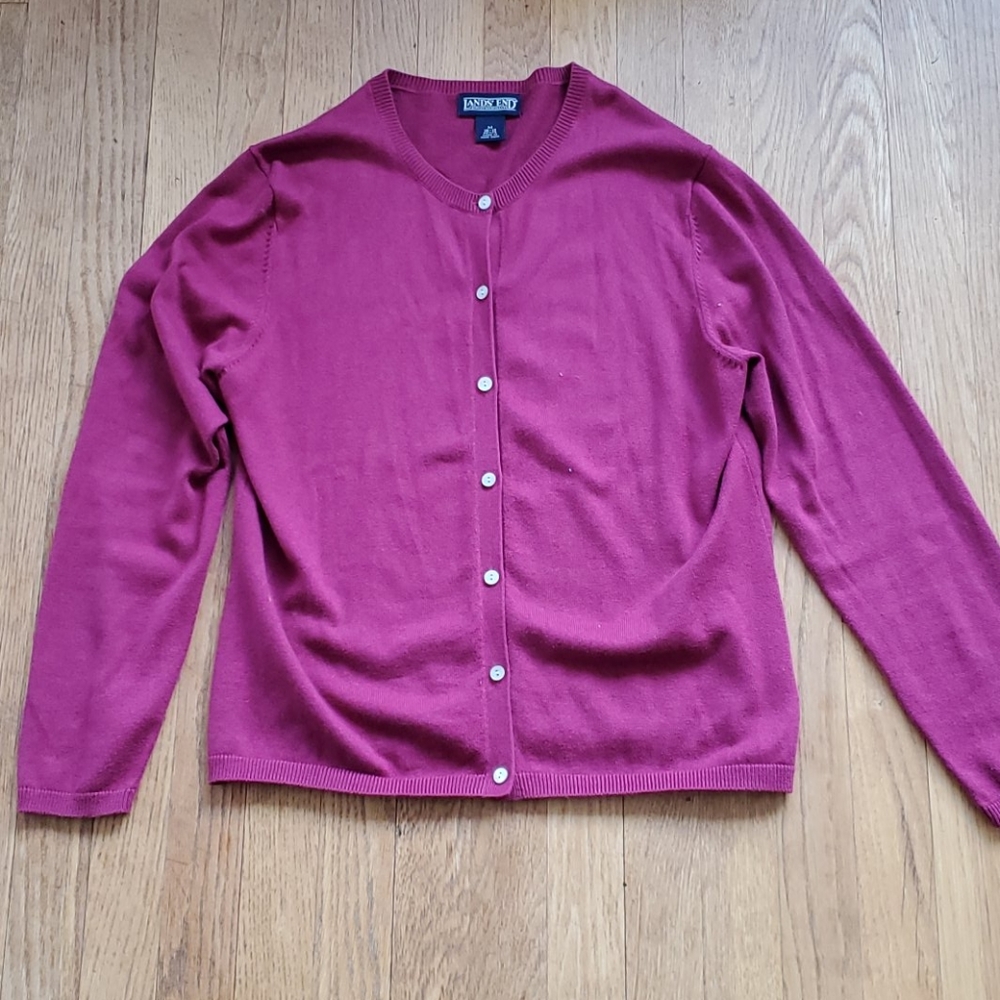 Vintage Lands' End cardigan MP